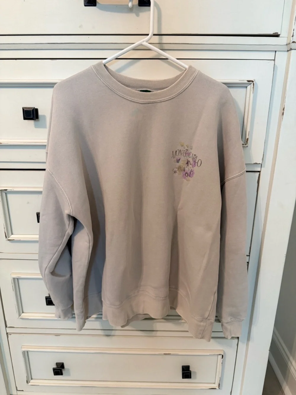 wild fable Cream Cozy Fleece Sweatshirt - Picture 2 of 4